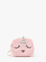 Portemonnee Miniprix Roze fur 78PM10